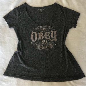 OBEY PROPAGANDA T-Shirt Large